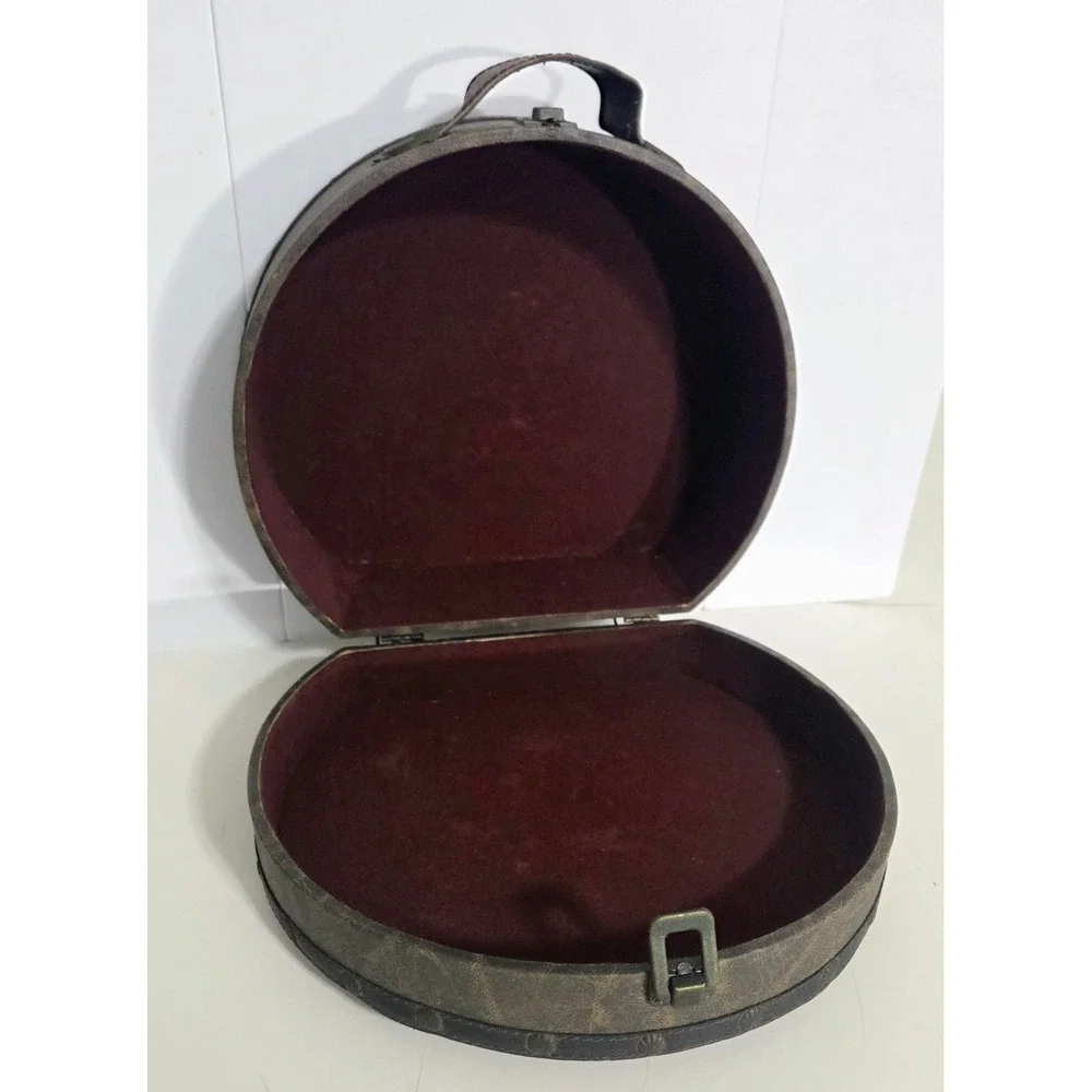 Vintage‎ Style Storage Box Luggage Hat Box Travel Decorative Retro Case PARIS